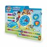 Tabuleiro Infantil - Relógio Calendário Interativo - Patrulha Canina - Xalingo - 1