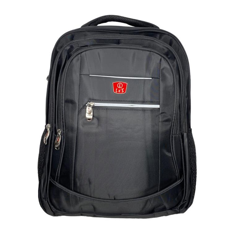 Mochila Média Escolar Faculdade Reforçada Casual Viagem USB Luka Sport's DN870 Preto - 3