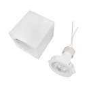 Ver imagem 5 de Spot Sobrepor 2390 Direcionável Quadrado 7x7cm Gu10 p/ Dicroica Par16 Branco
