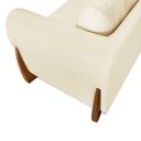 Ver imagem 6 de Poltrona Decorativa Nuvina Linho Pérola - Loja Sheep