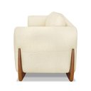 Ver imagem 4 de Poltrona Decorativa Nuvina Linho Pérola - Loja Sheep