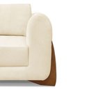 Ver imagem 7 de Poltrona Decorativa Nuvina Linho Pérola - Loja Sheep