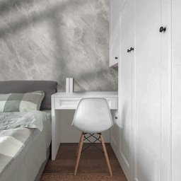 Papel de Parede Adesivo Lavavel Marmore Kronos Cinza - 3