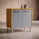 Ver imagem 3 de Balcão de Cozinha Moderno Dafne para Cooktop em 100% MDF
