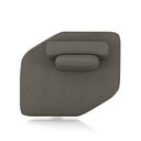 Ver imagem 7 de Sofá Ilha Dakota Chaise 168cm Modulado Encosto Almofada Solta Veludo Marrom Escuro G33 - Gran Belo