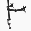 Ver imagem 3 de Kangur Suporte Articulado para 4 Monitores 14 a 30 Polegadas de Mesa Aco Carbono Vesa 75x75mm