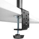Ver imagem 2 de Kangur Suporte Articulado para 4 Monitores 14 a 30 Polegadas de Mesa Aco Carbono Vesa 75x75mm