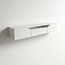 Ver imagem 4 de Rack Suspenso para TV até 60 Polegadas Fit 136cm 3 Portas Byhouse