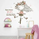 Ver imagem 2 de Adesivo Parede que Nossa Vida 90x67 Quarto Infantil