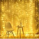 Ver imagem 1 de Cortina Fio de Fada Cobre Led 3x3m Casamento Branco Quente