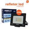 Refletor Led 20w Luz Amarela 3000k Fortled - 2