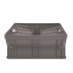 Caixa Dobrável Pequena Cinza Antigo - 6