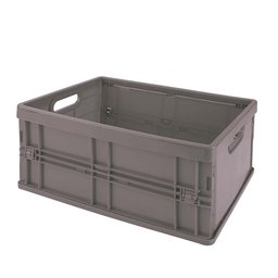 Caixa Dobrável Pequena Cinza Antigo - 1