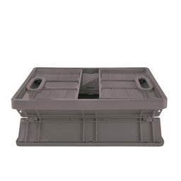 Caixa Dobrável Pequena Cinza Antigo - 4