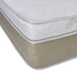 Colchão Casal Inovart Molas Superlastic Suede Bege Monterey - 1