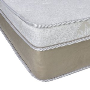 Colchão Casal Inovart Molas Superlastic Suede Bege Monterey