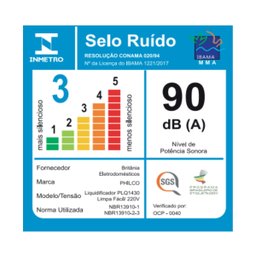 Liquidificador Philco PLQ1430P Pro Maxx Limpa Fácil 1400W 220V - 6