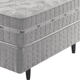 Cama Box + Colchão Queen Size Molas Ensacadas Alabama 158x198x61cm - 3