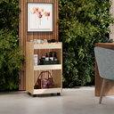 Ver mais imagens de Organizador Carrinho Multiuso 3 Prateleiras com Rodízios Jade
