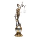 Ver imagem 2 de Figura Decorativa Dama da Justica de Resina 31,5cm