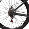 Bicicleta Aro 29 Quadro 17 Dropp Sport 21 Marchas Garfo Rígido com Freio a Disco Mecânico Cinza/Pret - 3