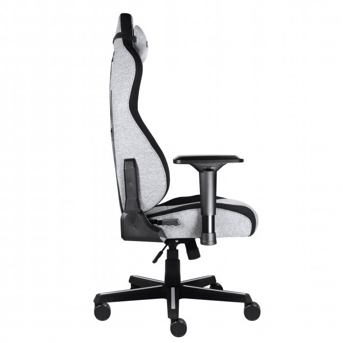 Cadeira de Escritório Giratória em Tecido Cinza Mad Racer Gamer Reclinável Ergonômica Resistente Sup - 2