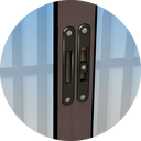 Ver imagem 3 de Janela Alumínio Confort 4F.c/Grade 120 x 150 V.Refl.Mix Corten Brimak