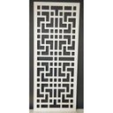 Ver imagem 4 de Painel Vazado Divisória Mdf Shangai Branco - 0,90x2,60m