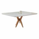Ver imagem 2 de Mesa de Jantar Pandora Quadrada Casa Mad 90cm