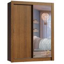 Ver imagem 2 de Guarda-Roupa Infantil Madesa Theo 2 Portas de Correr com Espelho 4 Gavetas Rustic Cor:Rustic