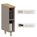 Ver imagem 2 de Balcão para Cozinha 100% MDF 20 cm Lumen Freijó/Cinnamon