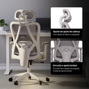 Ver imagem 2 de Cadeira de Escritório Ergonomica Confortável Premium Elements Samaia Certificada Nr17