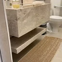 Ver imagem 2 de Tapete Pátio para Banheiro Marrom:0,50 x 2,00