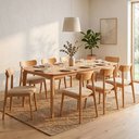 Ver imagem 2 de Mesa de Jantar Andaluz com 8 Cadeiras Haras Cinamomo 220cm