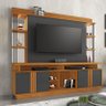 Estante Home para Tv até 65 Polegadas Esplendor Jcm Móveis Cinamomo/grafite - 2