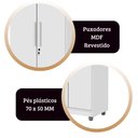 Ver imagem 6 de Multiuso Ouro Cor:branco Organizador- Mizza Decor