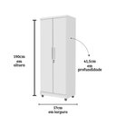 Ver imagem 3 de Multiuso Ouro Cor:branco Organizador- Mizza Decor