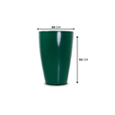 Ver imagem 2 de Vaso Cone Liso 55 Verde