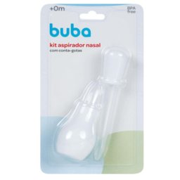 Kit Aspirador Nasal Conta Gotas - Buba Moas Industria e Comercio Buba - 3