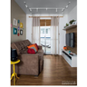 Trilho Eletrificado 1m + 4 Spot Led 7w Branco Luz Quente - 2