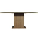 Ver imagem 2 de Mesa de Jantar Retangular Tampo de Vidro Rustic/Preto 5275 Madesa
