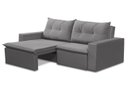 Ver imagem 2 de Sofá Retrátil 2 lugares 1,80m Luana Suede Cinza Madelina Decor