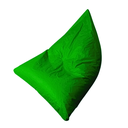 Ver imagem 1 de Puff Pera Triangular Corino Cheio Conforto Almofadão Gigante Hall de Entrada Eventos - Verde