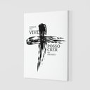 Ver imagem 1 de Quadro Placa Decorativa - João 14:19 -tamanho 30x45cm