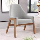 Ver imagem 6 de Kit 02 Poltronas Decorativa Sakura L02 Bouclê Cinza
