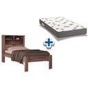 Ver imagem 1 de Colchão Solteiro Light D33 Ortobom + Cama Invicta Demolição