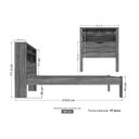 Ver imagem 3 de Colchão Solteiro Light D33 Ortobom + Cama Invicta Demolição