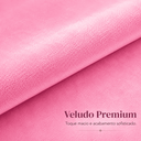 Ver imagem 4 de Recamier Bau Estofado Casal Padrão Anita 140 cm Veludo