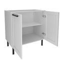 Ver imagem 7 de Armário Balcão de Cozinha 80cm S/tampo 2 Portas 100% Mdf Phoenix Móvel na Caixa