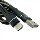 Ver imagem 3 de Kit 10 Cabo Celular 3.1a Flexivel Usb Tipo-c 1mt Inova Cinza